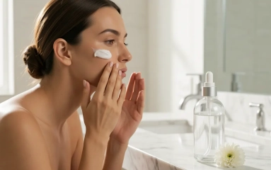 Tratamiento nocturno intensivo para un rostro sin manchas y luminoso