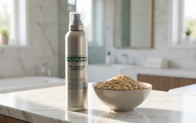 Champú Seco Klorane con Leche de Avena: Frescura y Volumen en Minutos
