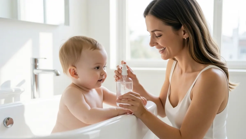 Cuidado de la piel infantil: Todo sobre el Gel Syndet OzoBaby de Ozoaqua