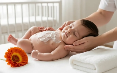 El ritual de higiene perfecto para la piel del recién nacido: Weleda Baño de Crema de Caléndula